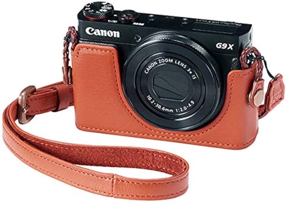 Amazon.co.jp: Canon 本革オリジナルケースCSC-G9BW : 家電＆カメラ