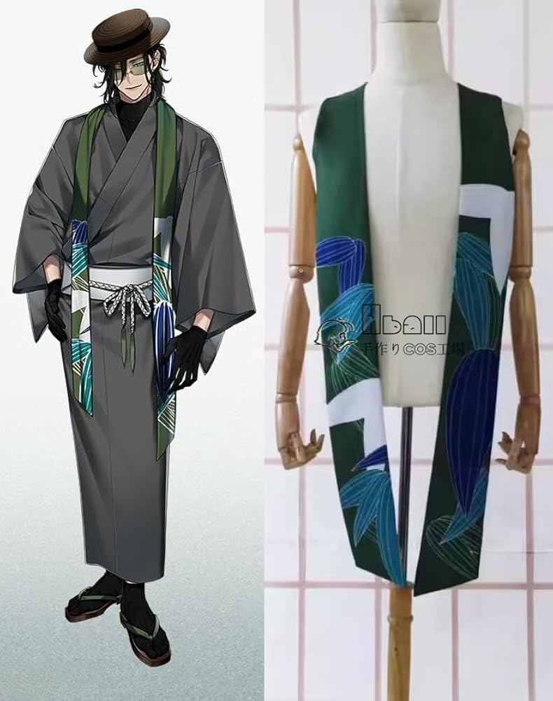 Amazon.co.jp: Hball手作り☆ 刀剣乱舞-ONLINE- 着物 浴衣 笹貫 軽装二