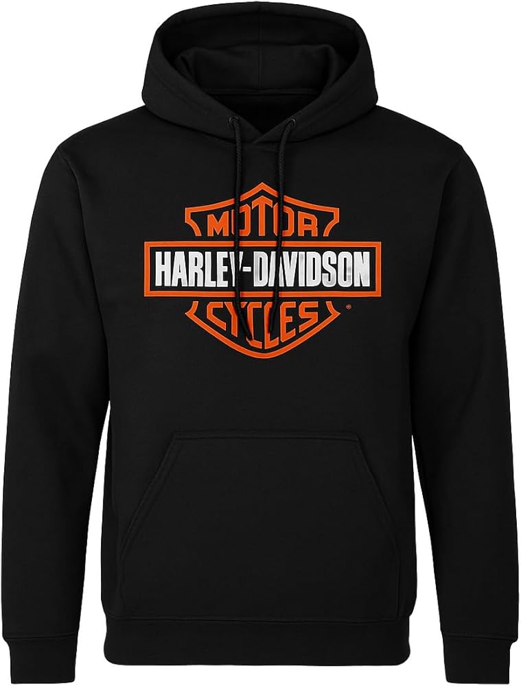 Amazon.com: Harley-Davidson® Men's Bar & Shield Pullover Hooded