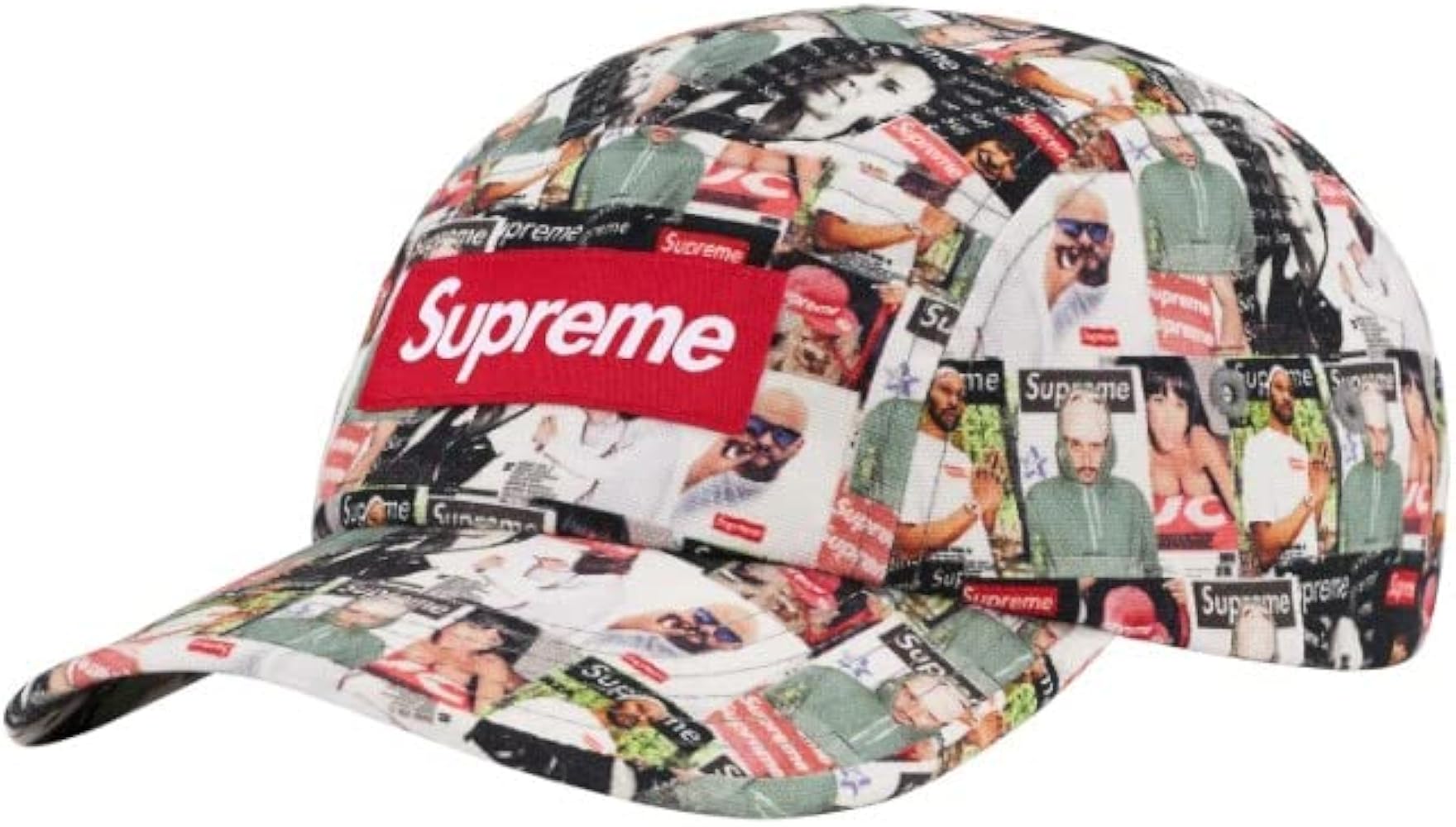 Amazon | [シュプリーム] Magazine Camp Cap Multicolor マガジン