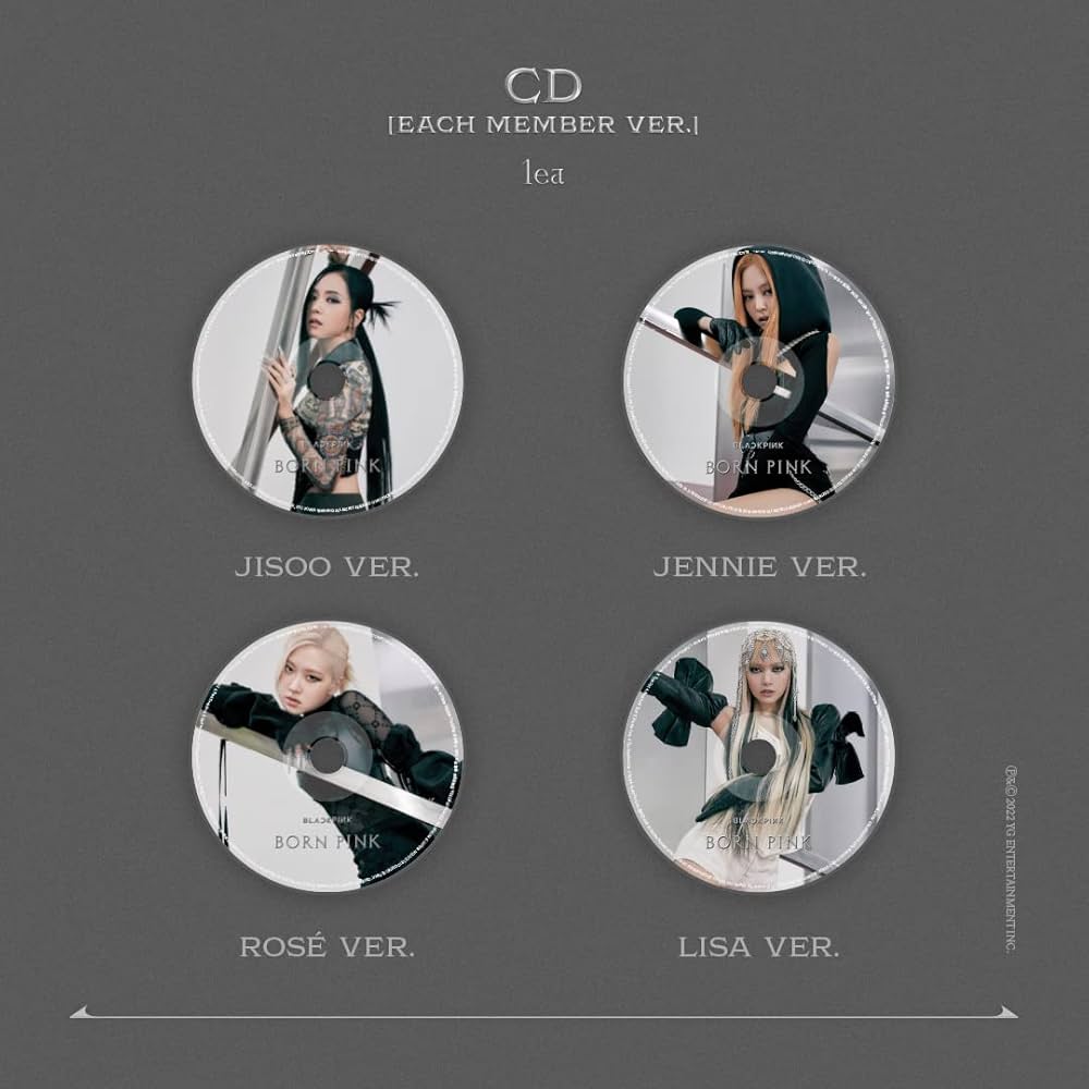 Amazon.com: BORN PINK (International Digipak JISOO Ver