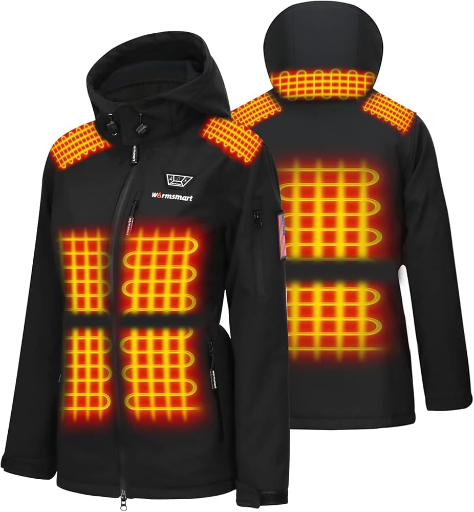 warmsmart Heated jackets for Women with 14400mAh Battery Pack