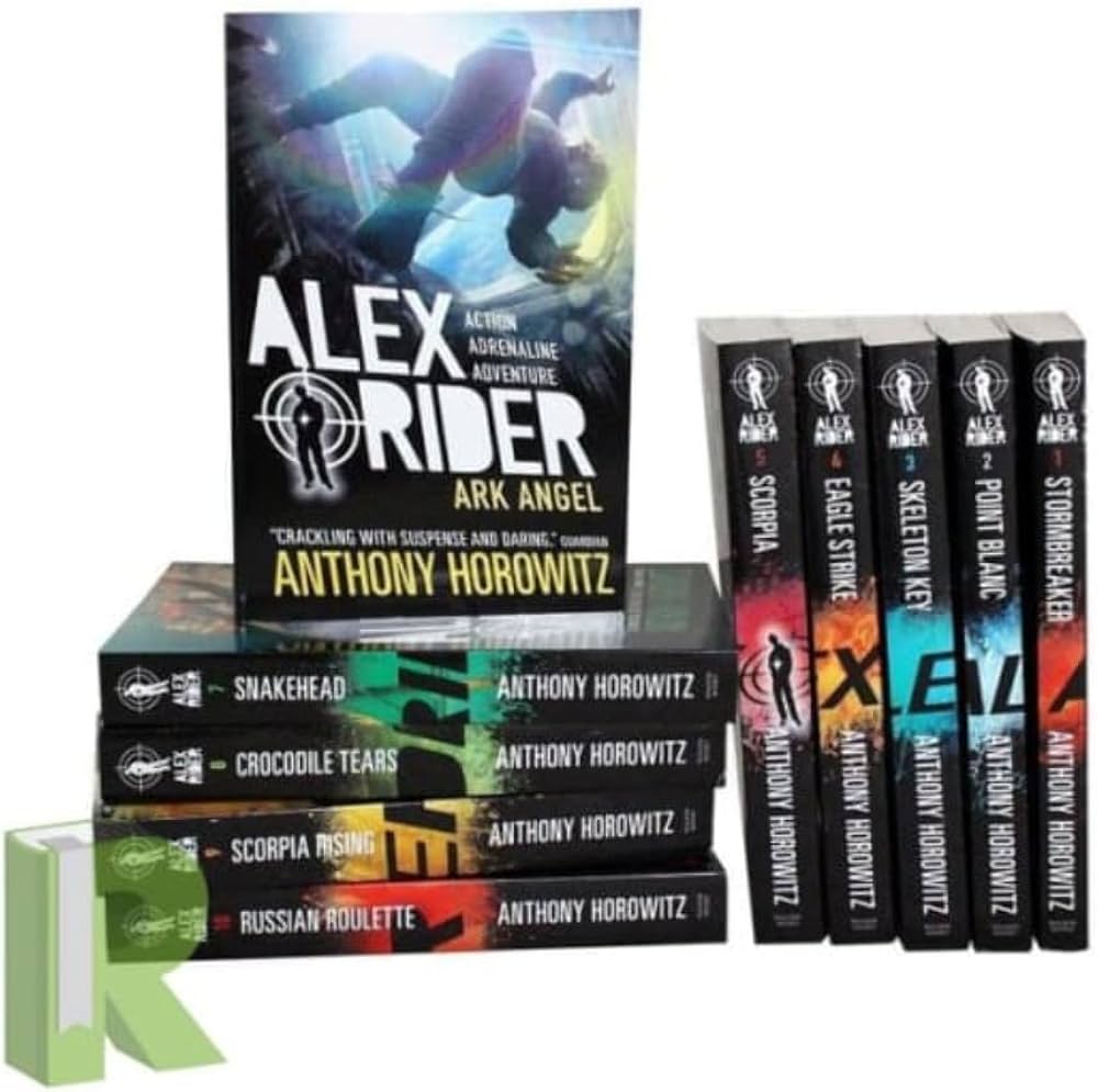Amazon.com: Alex Rider 10 Books Box Set Complete Collection By