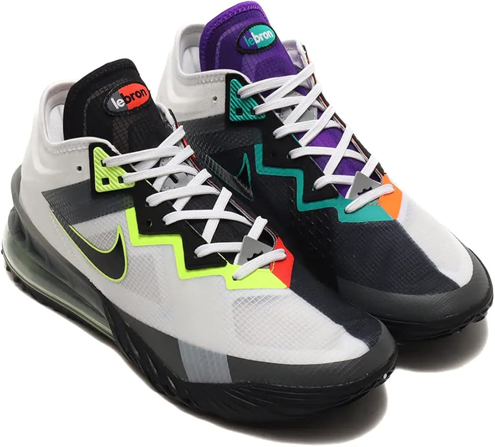 Amazon | [ナイキ] レブロン 18 ロー LEBRON 18 LOW ホワイト/アイアン