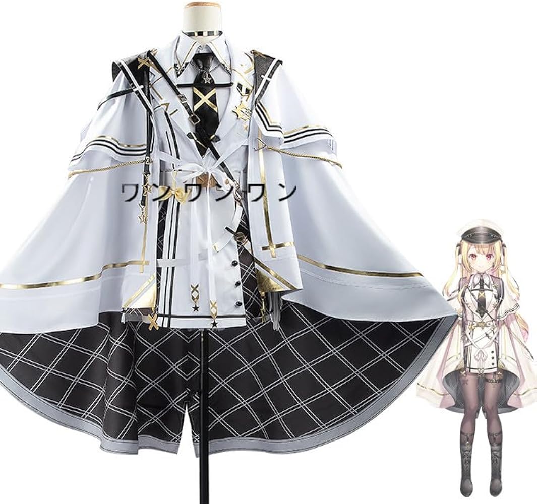 Amazon.co.jp: [ワンワンワン] VTuber 星川サラ 新衣装 白軍服