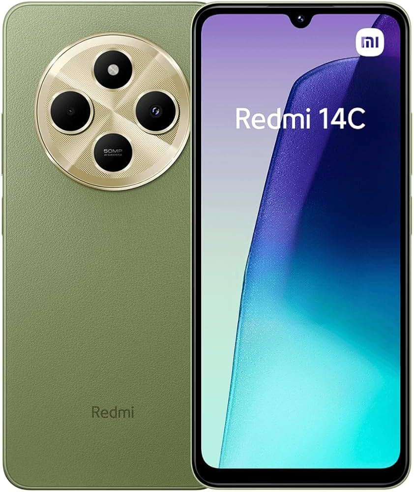 Xiaomi Redmi 14C 4G 6GB/128GB Green (Sage Green) Dual SIM : Amazon
