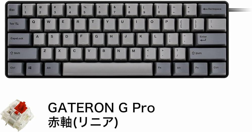 Amazon | iKBC NEW POKER II 60% コンパクト メカニカルキーボード