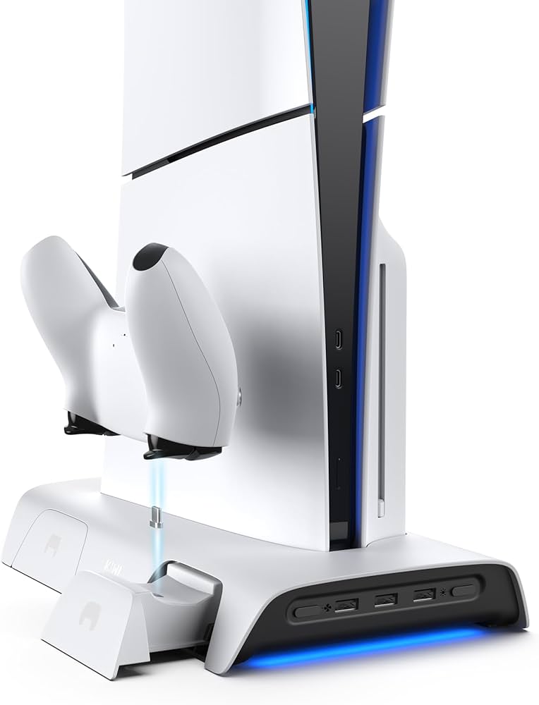 Amazon.co.jp: KIWI design D3 PS5 SLIMに対応冷却スタンド 縦置き