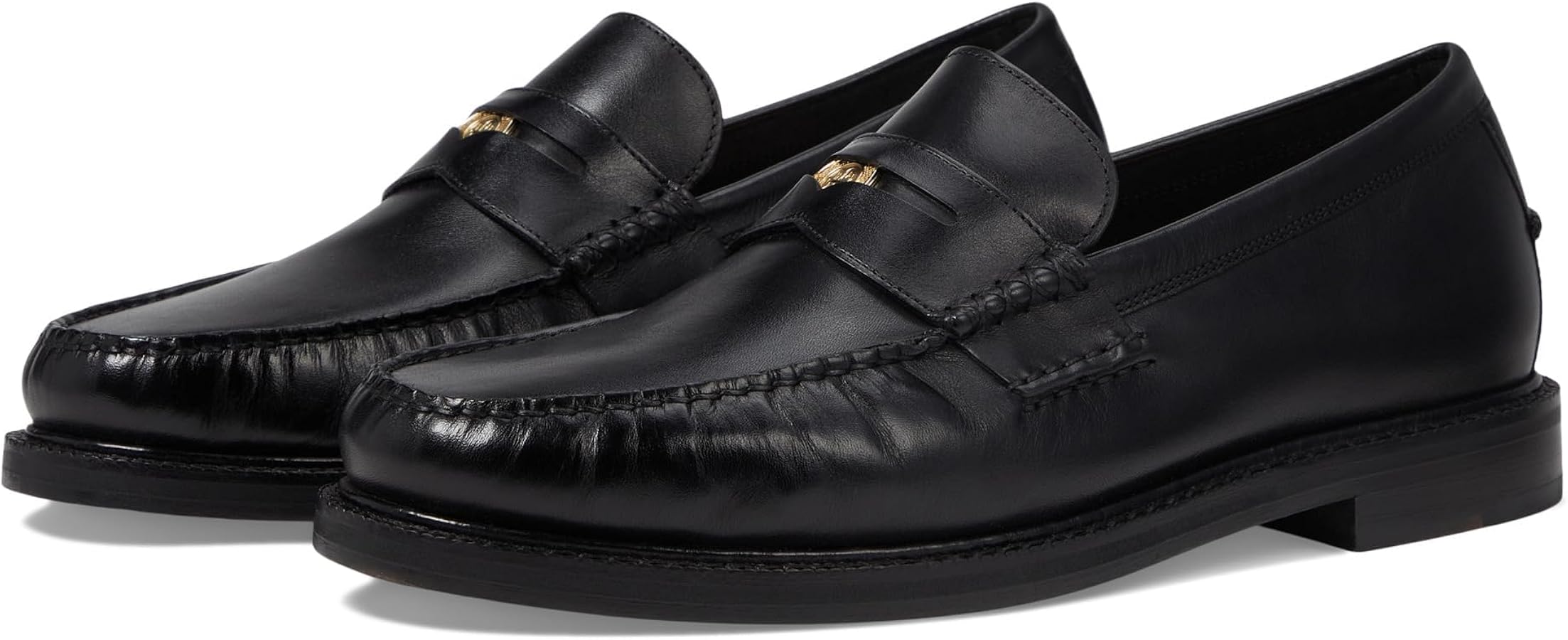 Amazon.com | Cole Haan Mens American Classics Penny, Black/Black
