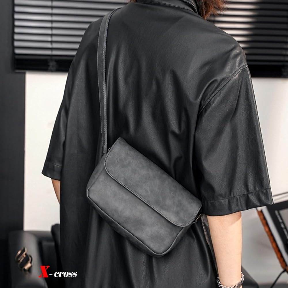 Amazon.co.jp: [X-cross] クロス ショルダーバッグ メンズ 斜めがけ