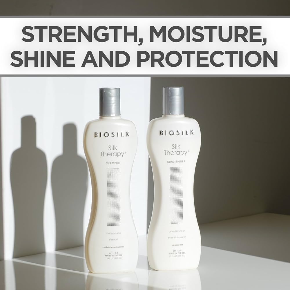Amazon.com : BioSilk Silk Therapy Duo Set Shampoo & Conditioner