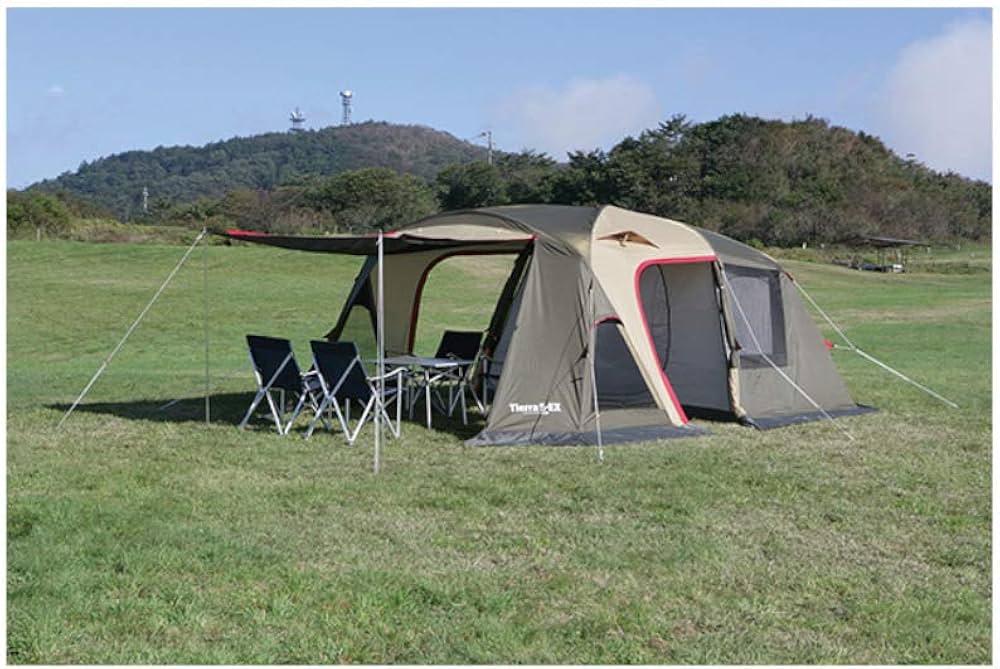 Amazon.co.jp: ogawa(オガワ) テント ロッジドーム ティエラ5-EX [5人