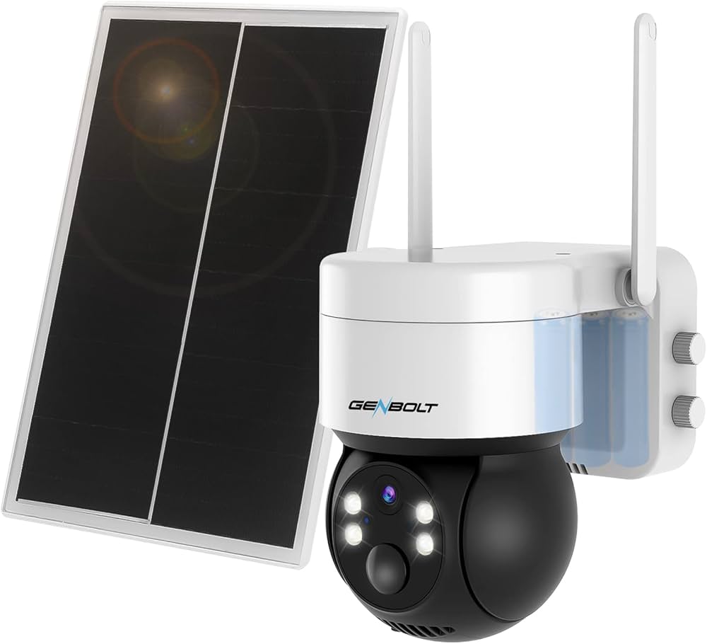 Amazon.co.jp: 【太陽光充電・夜間カラー撮影】防犯カメラ 屋外