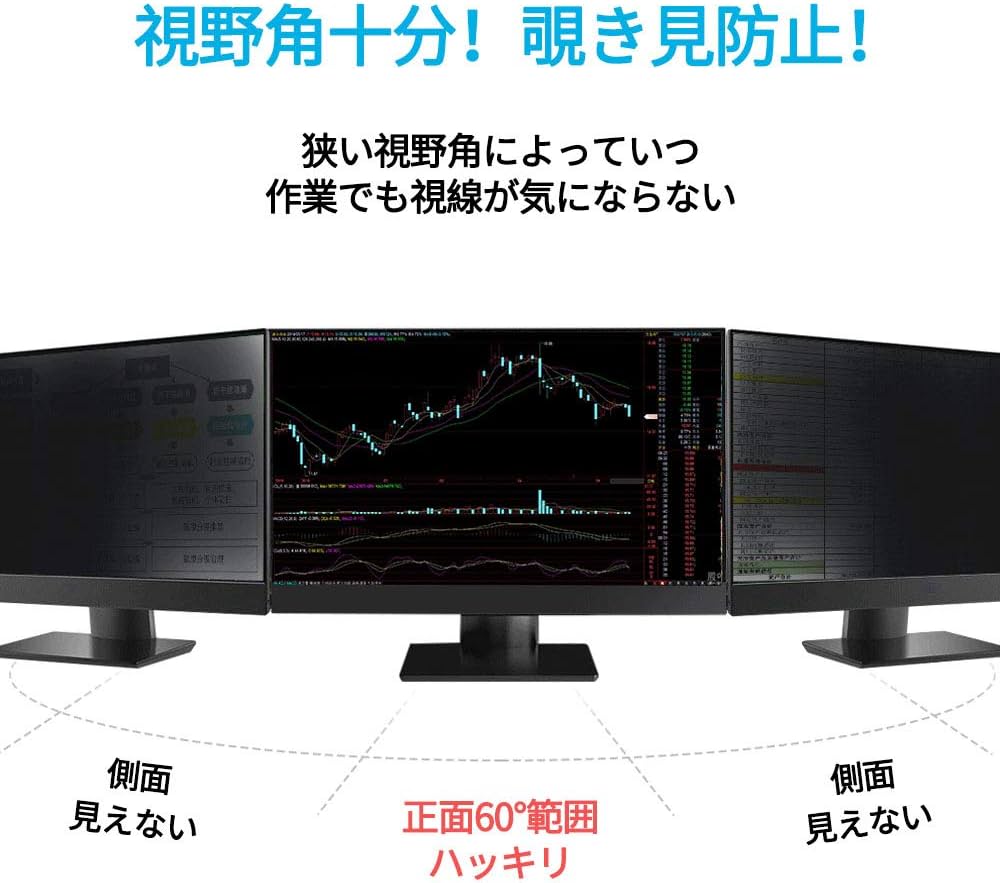 Amazon | lifeinnotech 覗き見防止 Dell ワイドフレームレスモニター