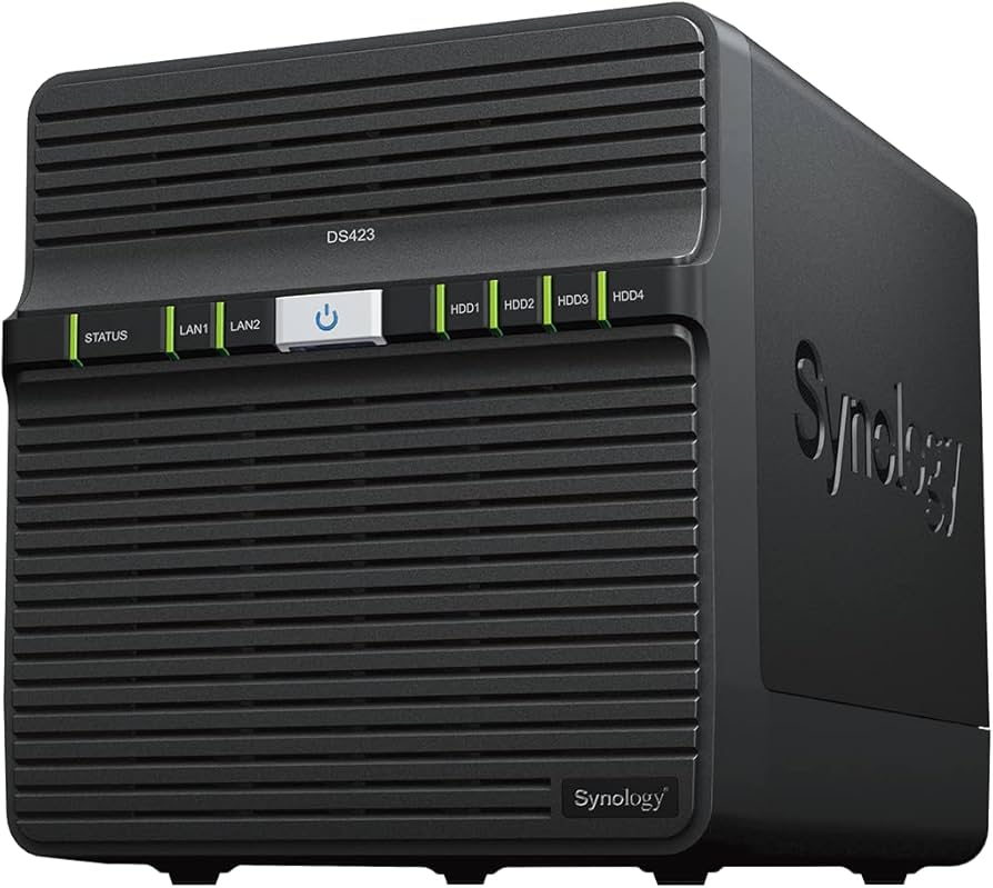Amazon.com: Synology 4-Bay DiskStation DS423 (Diskless) : Electronics