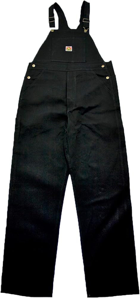 Ben Davis Bib Overalls - Black, Black, 30W x 34L : Amazon.ca