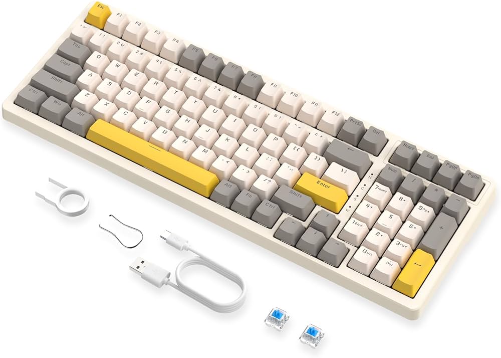 Amazon | ZIYOULANG K3MAXメカニカル ゲーミング キーボード ホット