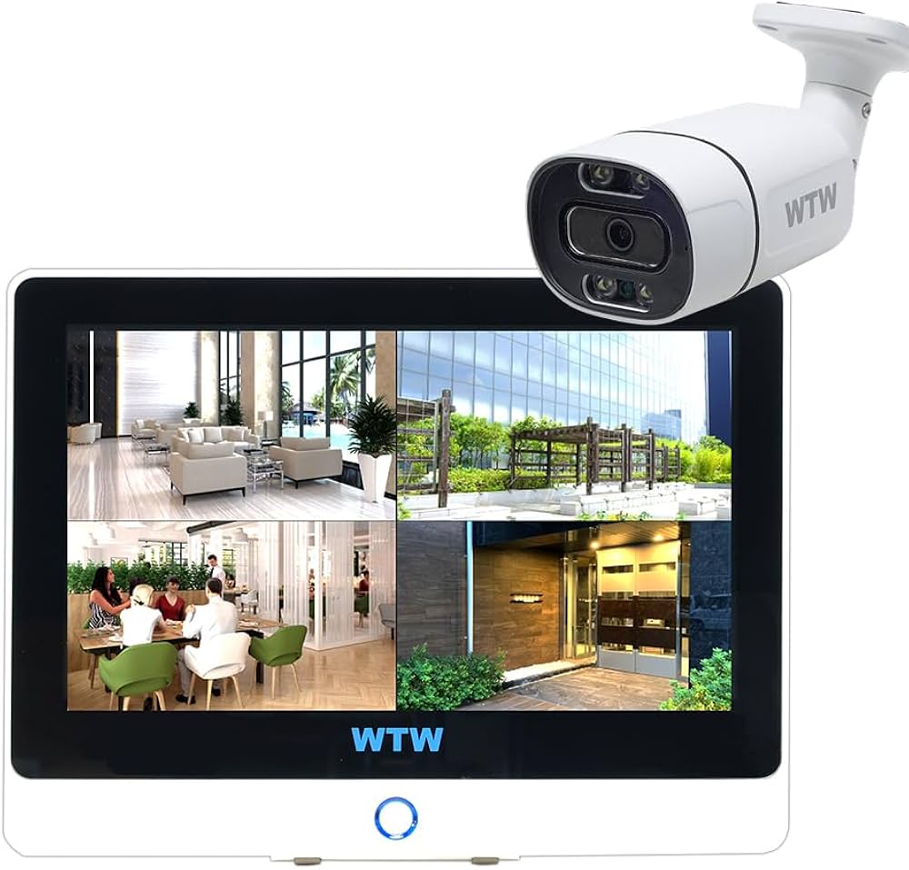 Amazon.co.jp: WTW 塚本無線 防犯カメラ セット 500万画素対応モニター