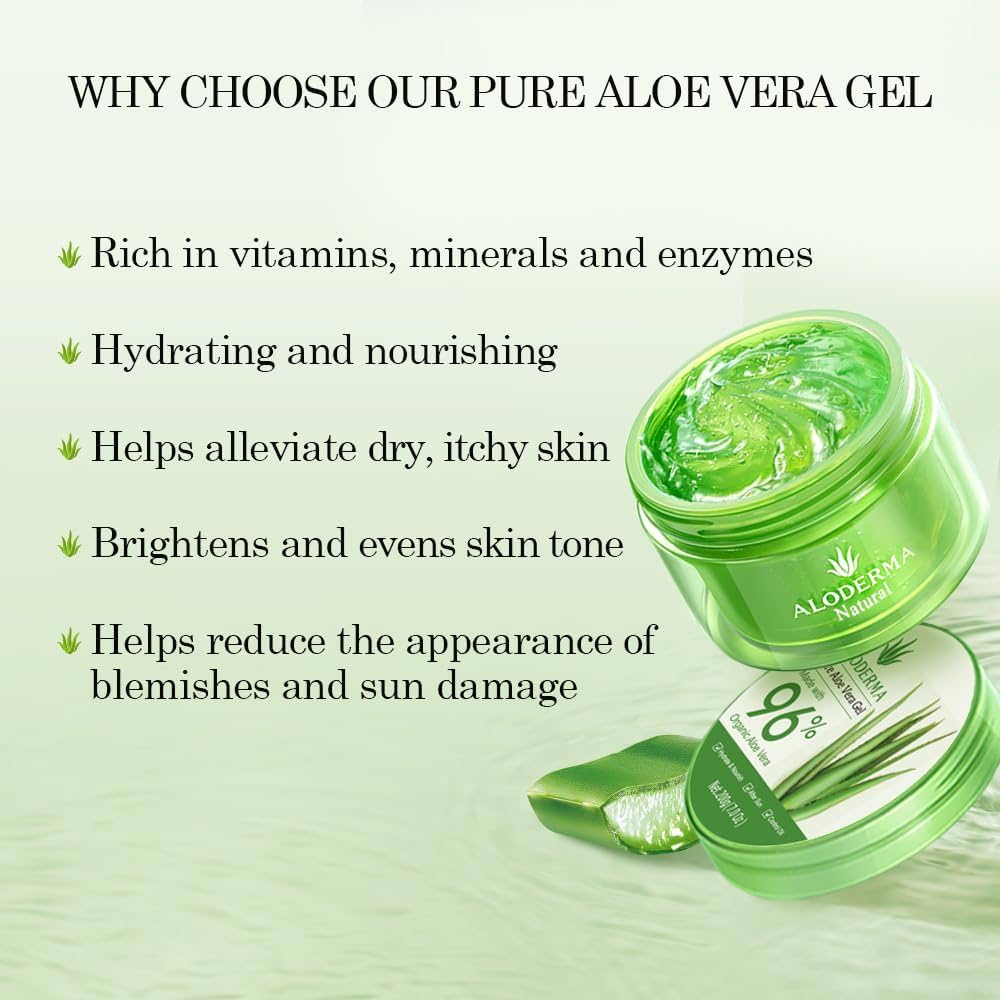 Amazon.com : All Purpose Aloe Vera Gels Set - 3 Pack - 2pcs x 200g