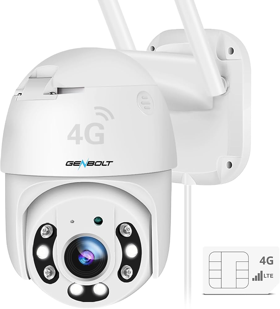Amazon.co.jp: GENBOLT 防犯カメラ ワイヤレス 屋外 SIMカメラ 4G