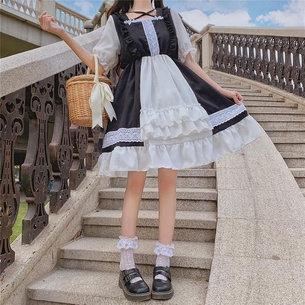 Amazon.co.jp: [Lady Lazy] [レディレイジー] ロリータ 半袖 シンプル