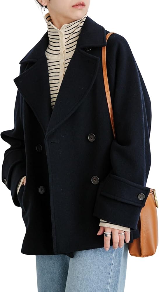 URBAN RESEARCH スーパー100メルトンPコート ネイビー2025 URBAN