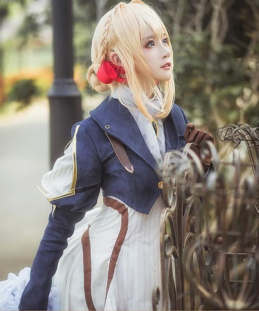 Amazon | 木子コスプレ専門店ウィッグ付き ヴァイオレット エヴァー