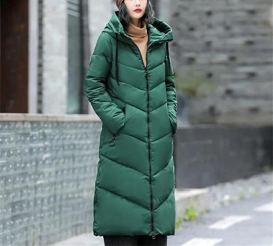 Amazon.com: Women's Winter Parker Coat Middle-Aged Long Down