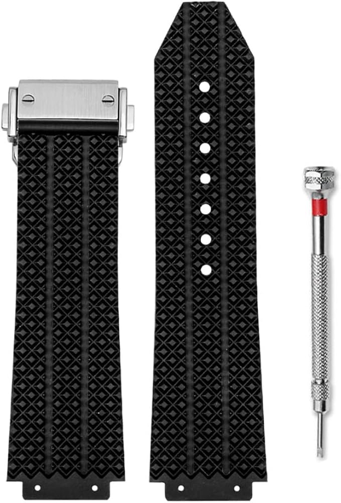 Amazon.co.jp: [Sibehill] 時計ベルト Hublot交換用時計バンド 24mm