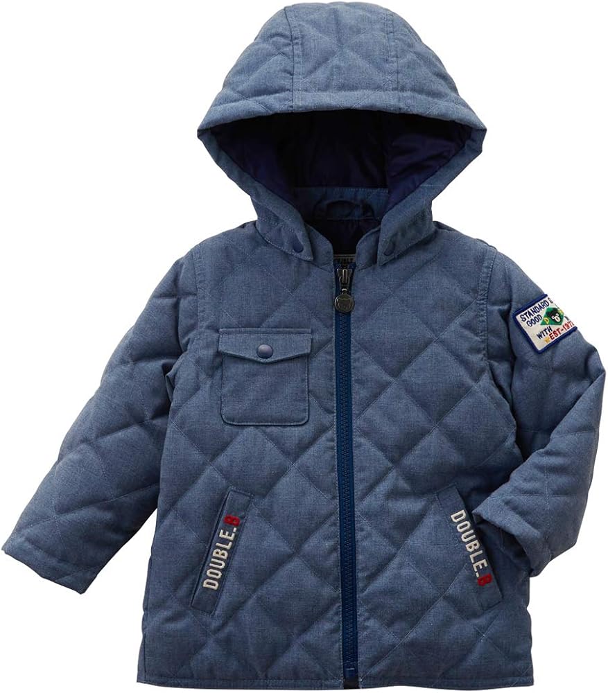 Amazon.co.jp: [ミキハウス] ダブルビー ダウンジャケット 63-3703-822