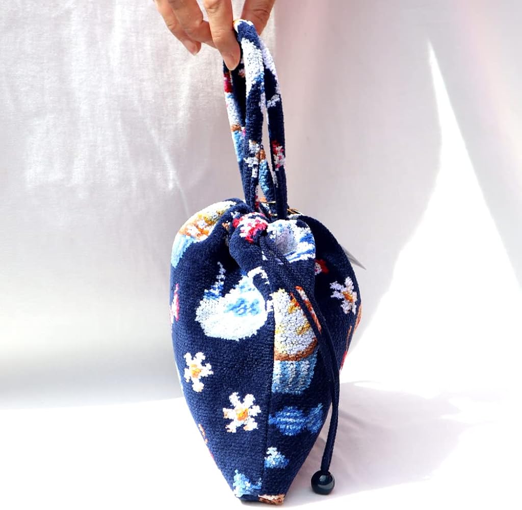 Amazon | [フェイラー] スウィートトリート （柄名） 手付き巾着