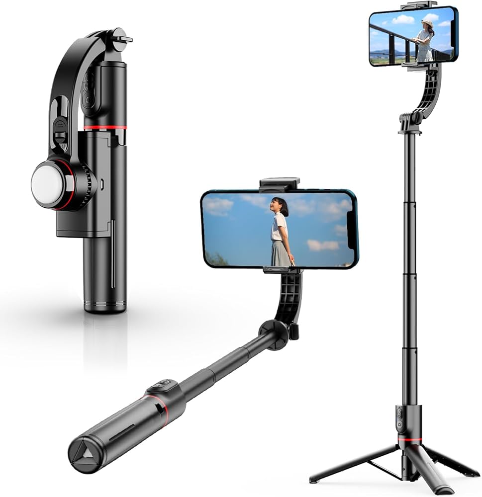 Amazon.co.jp: 【2025年バージョンアップ】スマホジンバル【Bluetooth