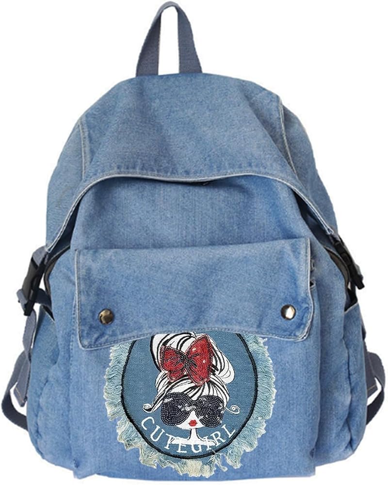 Amazon.co.jp: [DIVA Rose] リュックサック デニム レディース