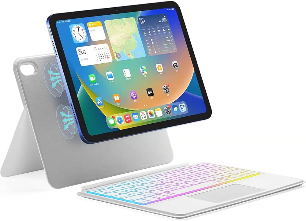 Amazon | EAMPANG 日本語マジックキーボードFolio for iPad 第10世代