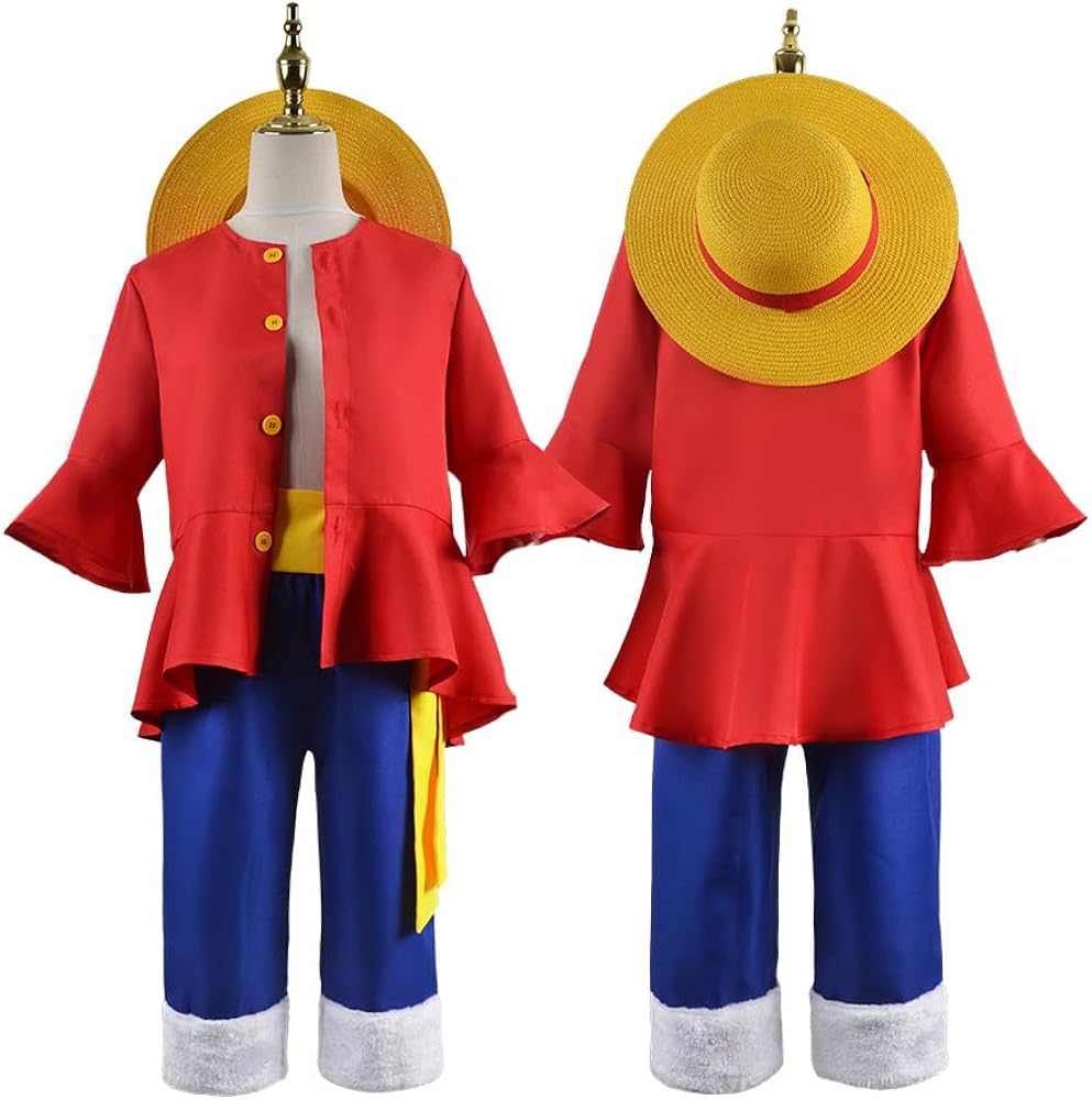 Amazon.co.jp: [starcoscat] ワンピース ルフィ コスプレ 子供服