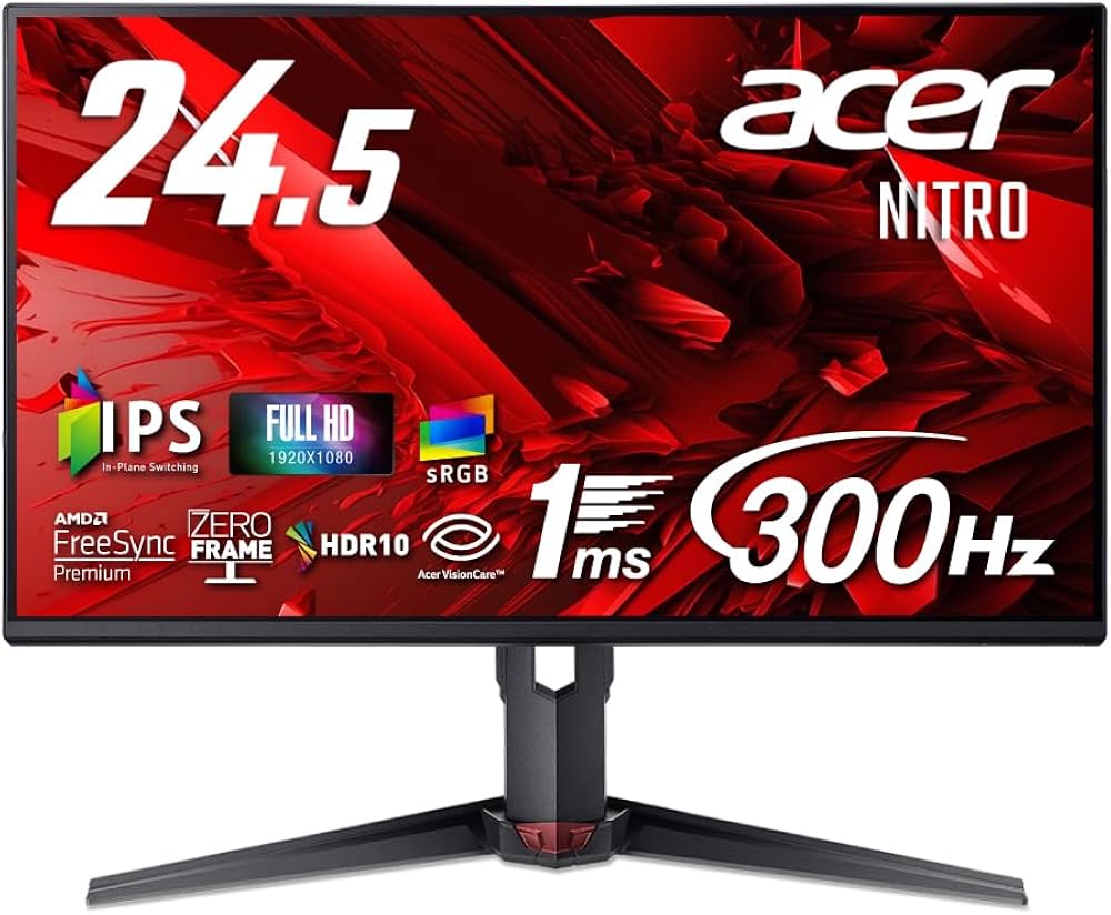 Amazon.co.jp: Acer Nitro ゲーミングモニター 24.5インチ フルHD IPS