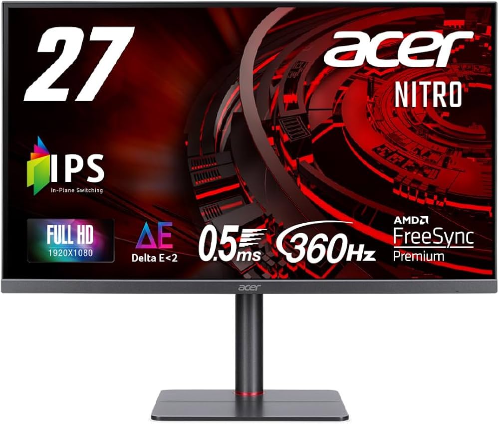 Amazon.co.jp: Acer Nitro ゲーミングモニター 27インチ フルHD IPS 非
