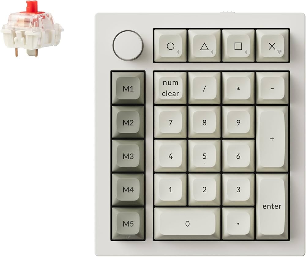 Amazon | 【国内正規品】Keychron Q0 Max QMKカスタム・テンキー、2.4