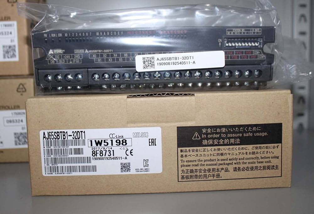 Amazon.co.jp: AJ65SBTB1-32DT1 CC-Link小形タイプリモートI/Oユニット