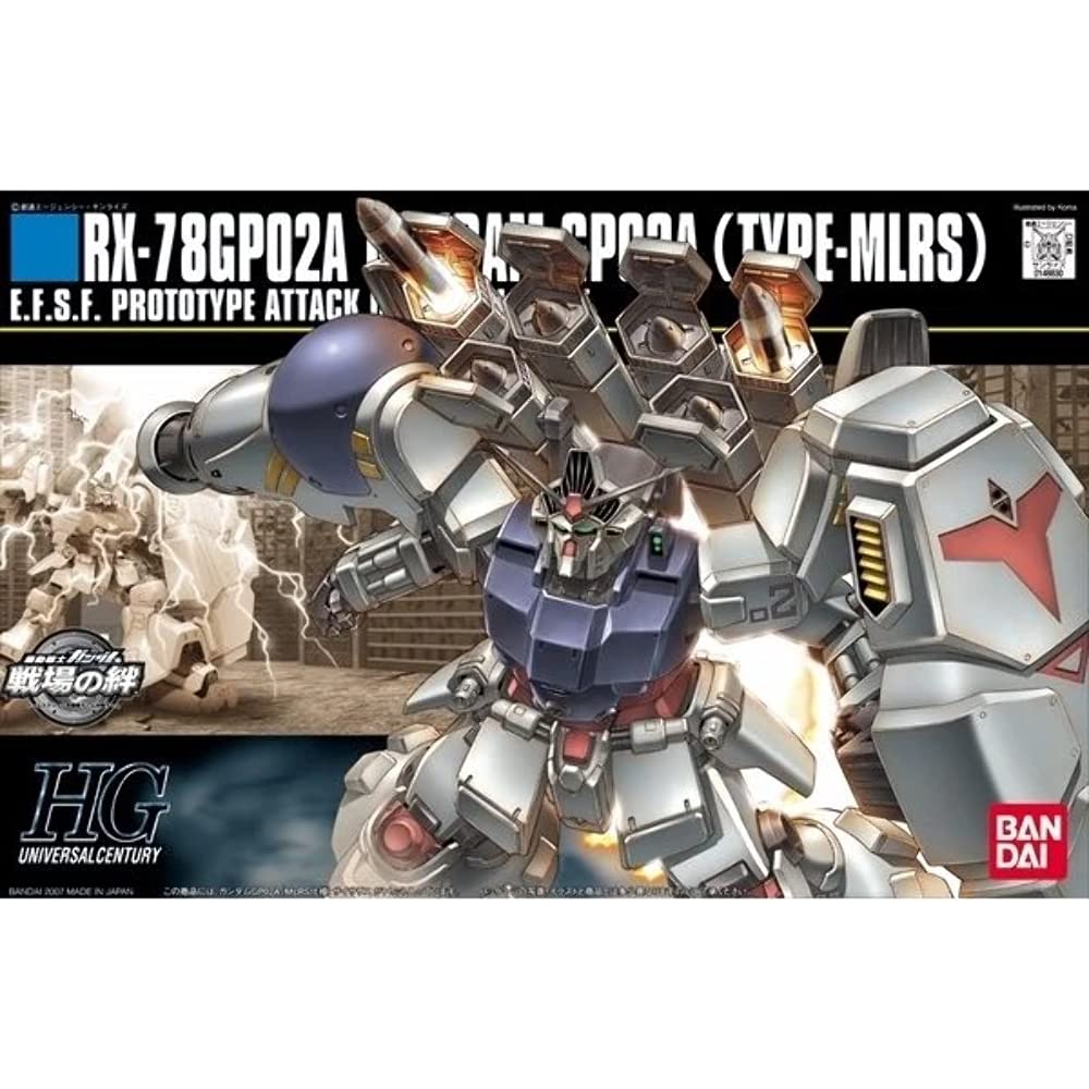 Amazon | HGUC 1/144 RX-78GP02A ガンダムGP02A (MLRS仕様) サイサリス