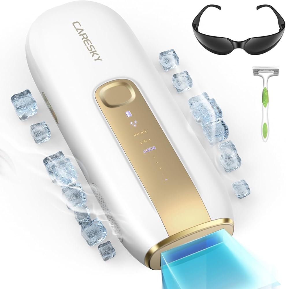 Amazon.com: Laser Hair Removal Device with Ice Air Cooling