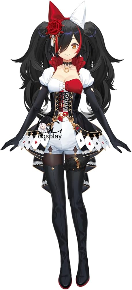 Amazon.co.jp: GGcosplay VTuber 大神ミオ 女王様風衣装 コスプレ衣装