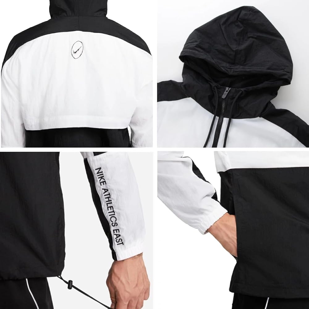 Amazon | [ナイキ] NSW CB I2SP ウーブンフーディ ジャケット メンズ