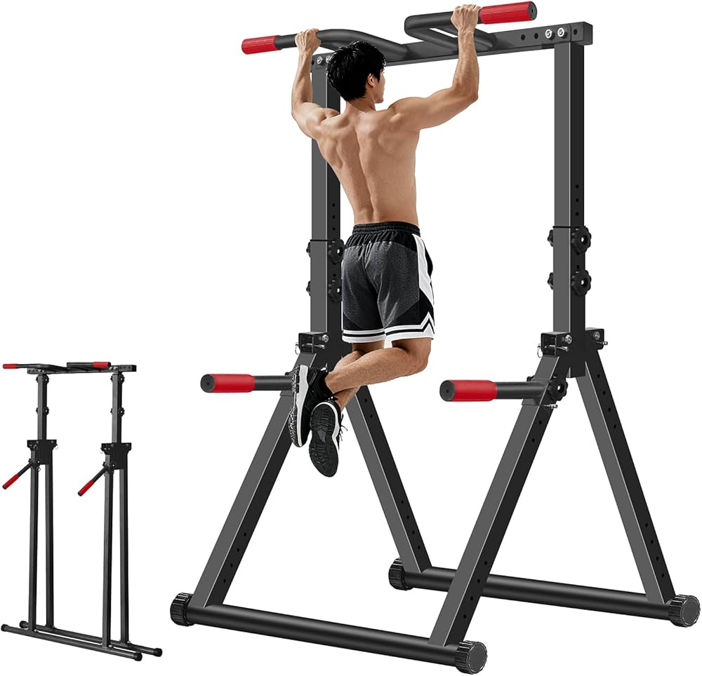 Amazon | MOJEER ぶら下がり健康器 懸垂マシン 折りたたみ式 三角形の