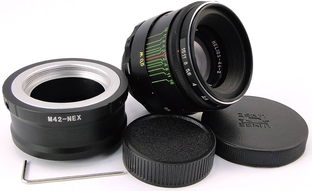 Amazon | -HELIOS 44-2 58mm F2 ロシア製レンズ Eマウント ソニー NEX