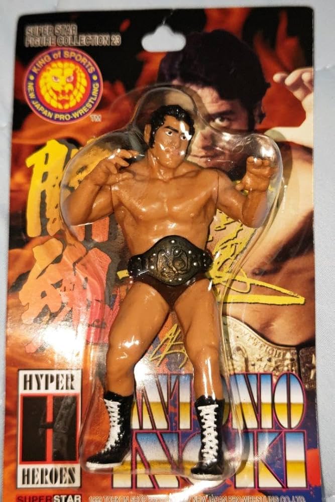 Amazon.co.jp: プロレス アントニオ猪木 フィギュア＋春一番の8体
