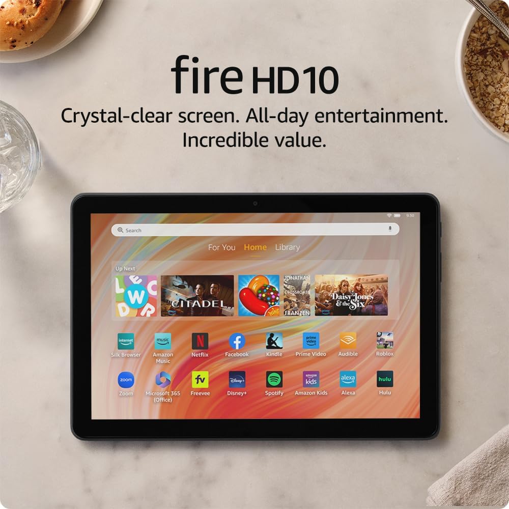 NEW Amazon Fire HD 10 Tablet Octa-Core 64GB - 10.1