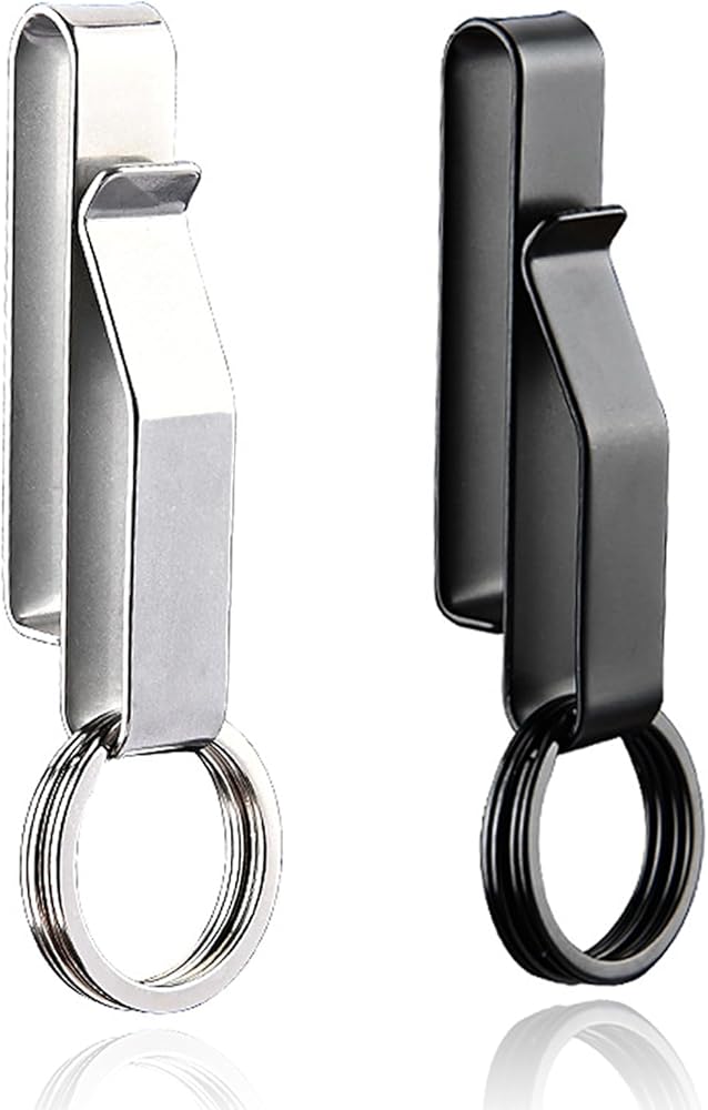 Amazon.co.jp: [Makuki] ベルトキーホルダー 2個セット ベルトフック