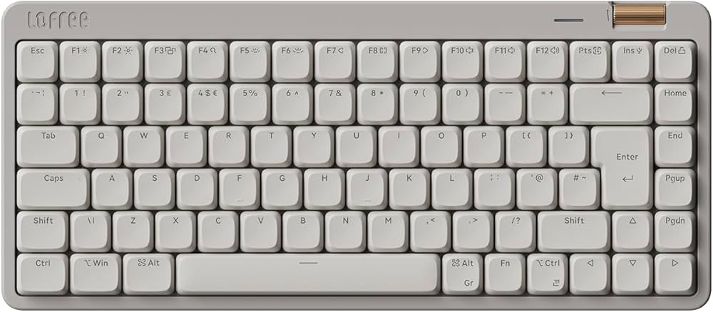 LOFREE Flow Lite84 Keys Low Profile Mechanical Keyboard,Swappable