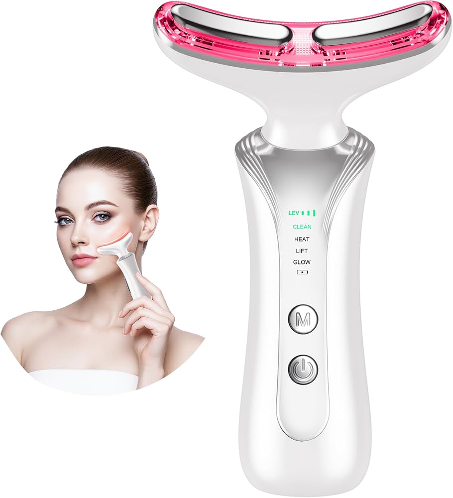 Amazon.com: 7 in 1 Multifunctional Facial Massager, Red Light
